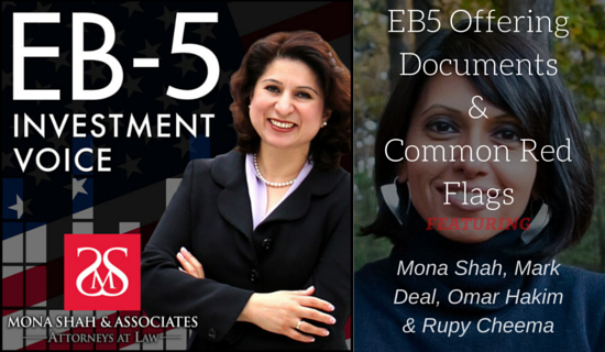 EB5 Offering Documents & Common Red Flags