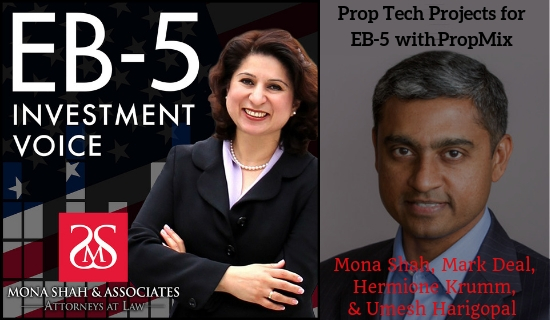 Prop Tech Projects for EB-5 with Umesh Harigopal of PropMix