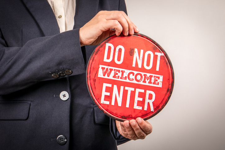 Welcome Do Not Enter